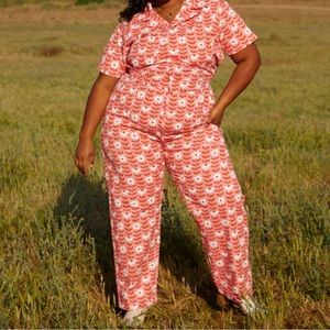 Big Bud Press Pink Lazy Daisy Jumpsuit